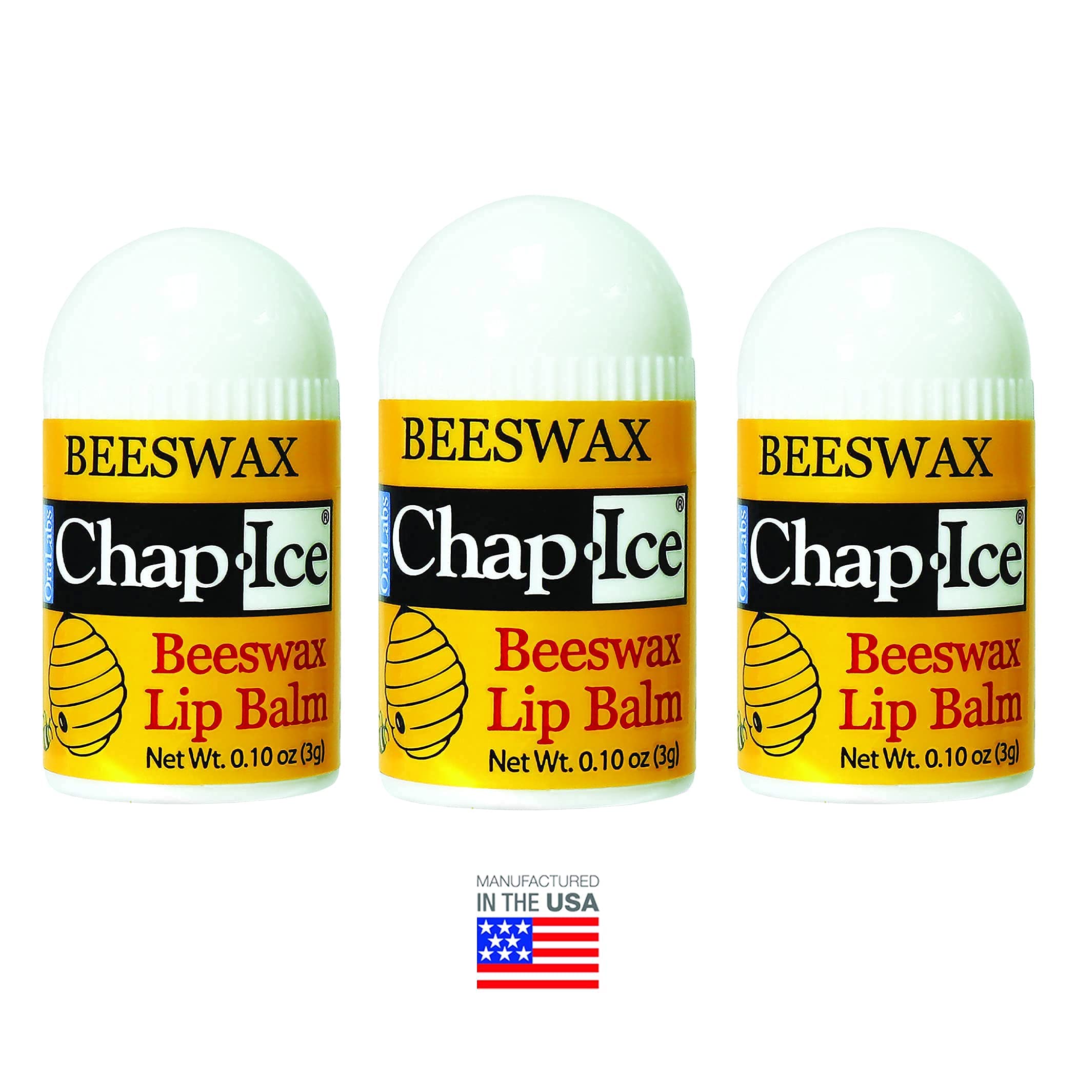 CHAP-ICE made in USA label signals trusted lip care