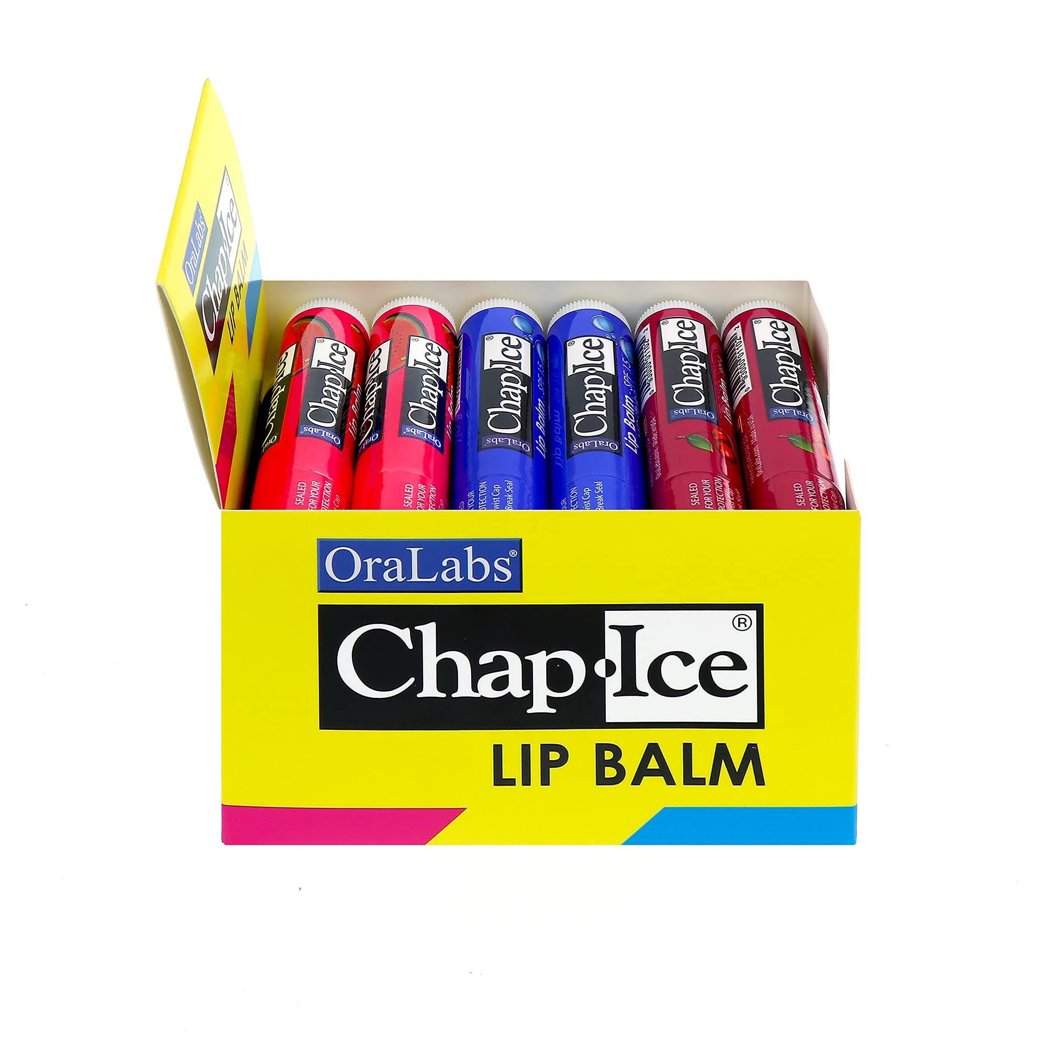 CHAP-ICE Moisture lip balm stick with SPF-15 for chapped lips relief