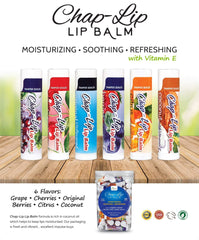 Chap-Lip Lip Balm original flavor for everyday moisture.