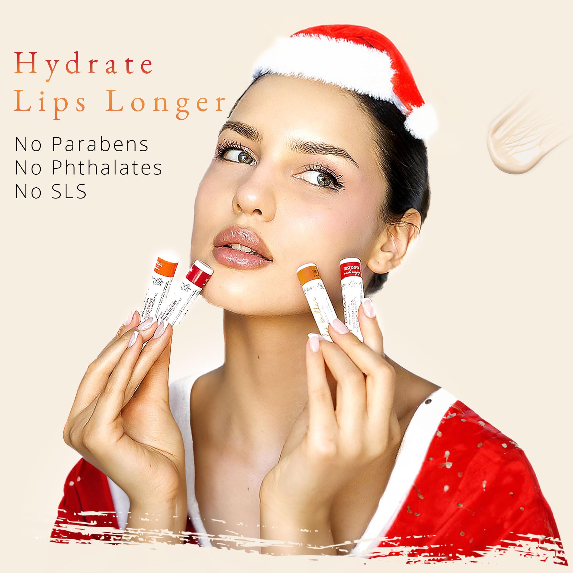 Chap-Lip Original lip balm cocoa butter-rich texture keeps lips soft.