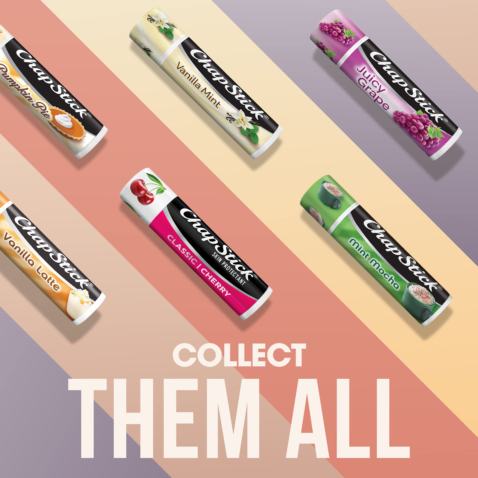 ChapStick Classic Cherry glides on smoothly without a sticky feel.