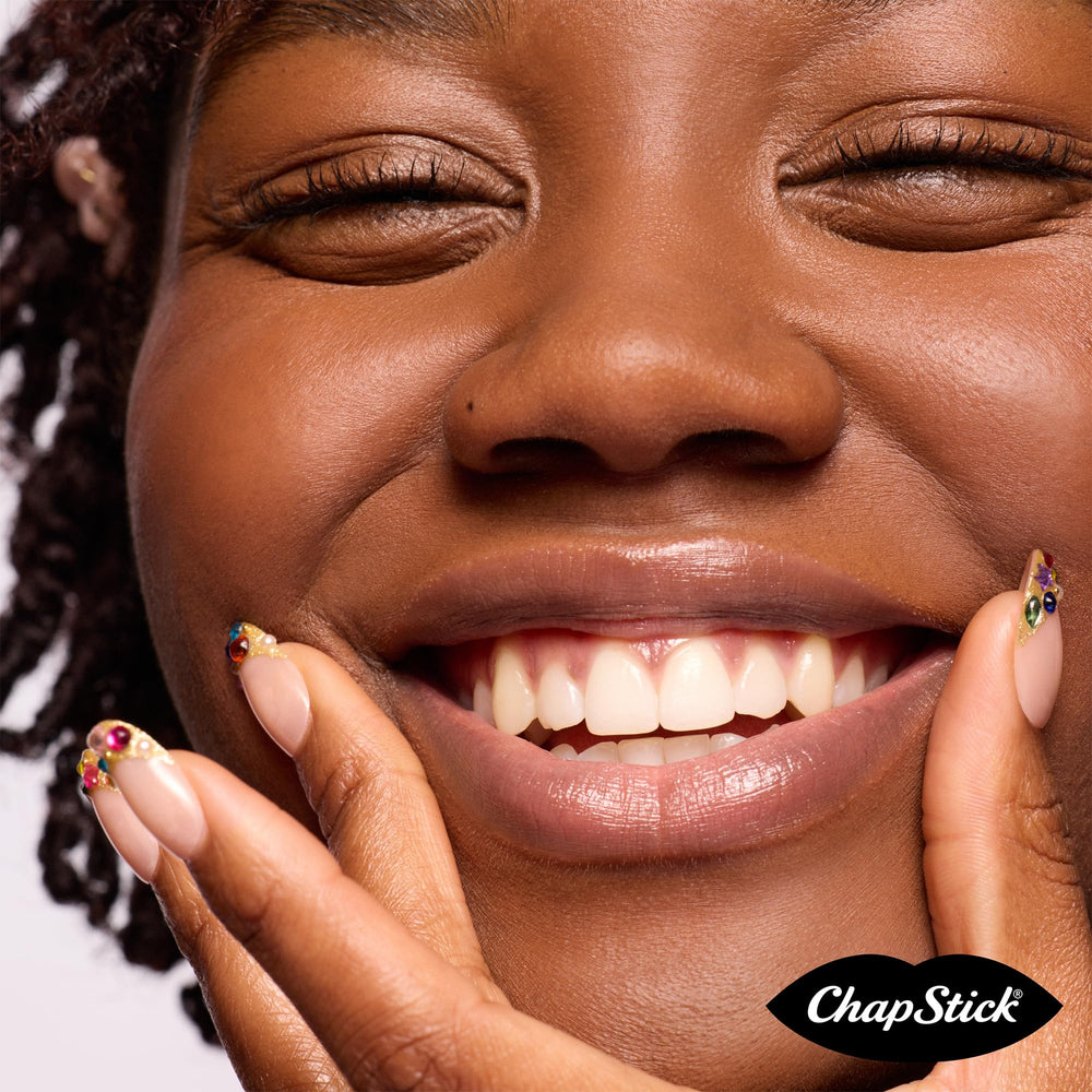 ChapStick Warm Cinnamon Roll flavor balm provides cozy flavor and on-the-go moisture.