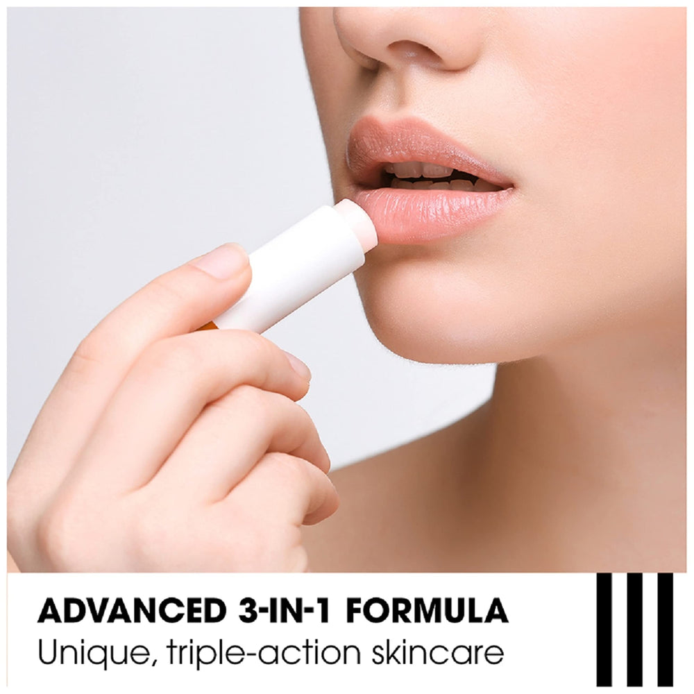 ChapStick Hydration claim visual emphasizing up to eight hours of moisture.