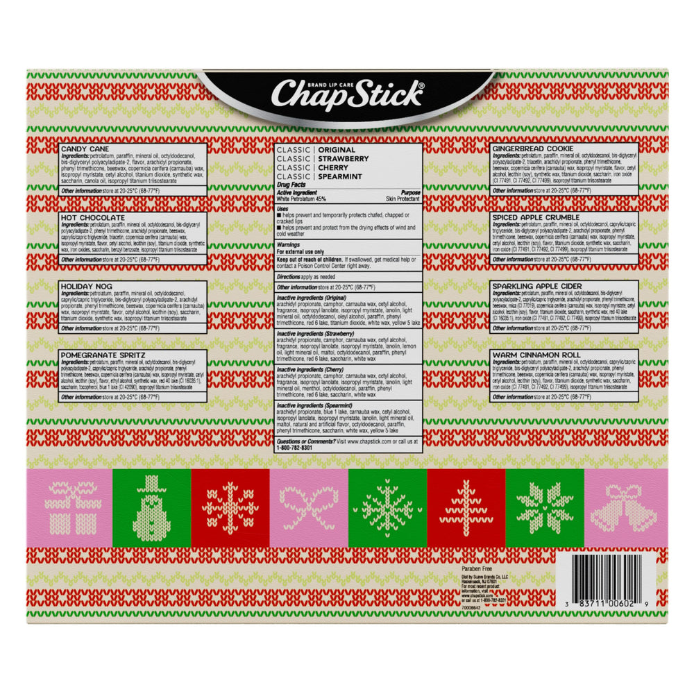 ChapStick Classics Cherry balm showing glossy shine and hydration