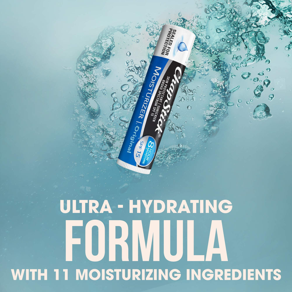 ChapStick Original lipbalm paraben-free — simple, clean formula for daily use.