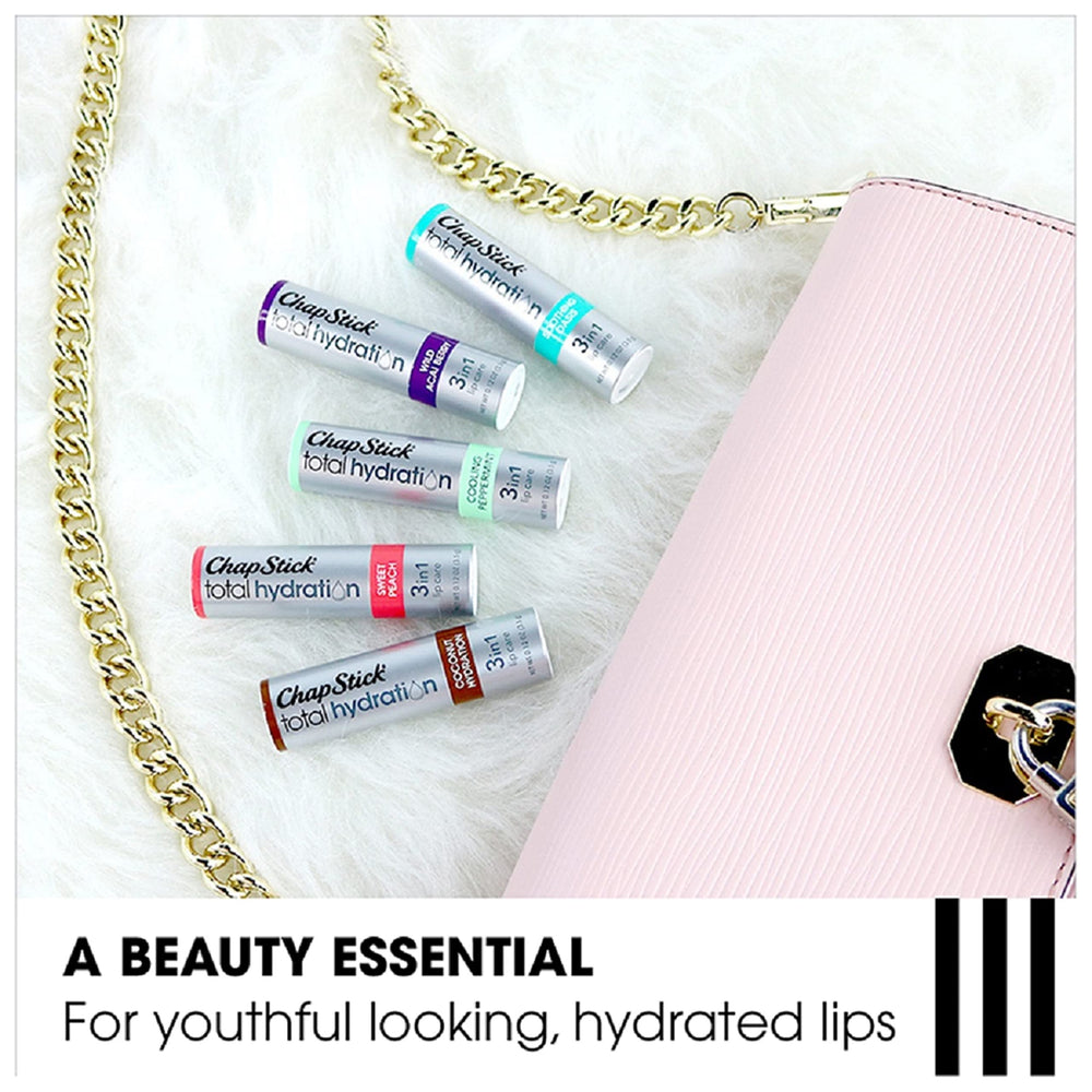 ChapStick Pocket-friendly size fits purses and desks for on-the-go care.