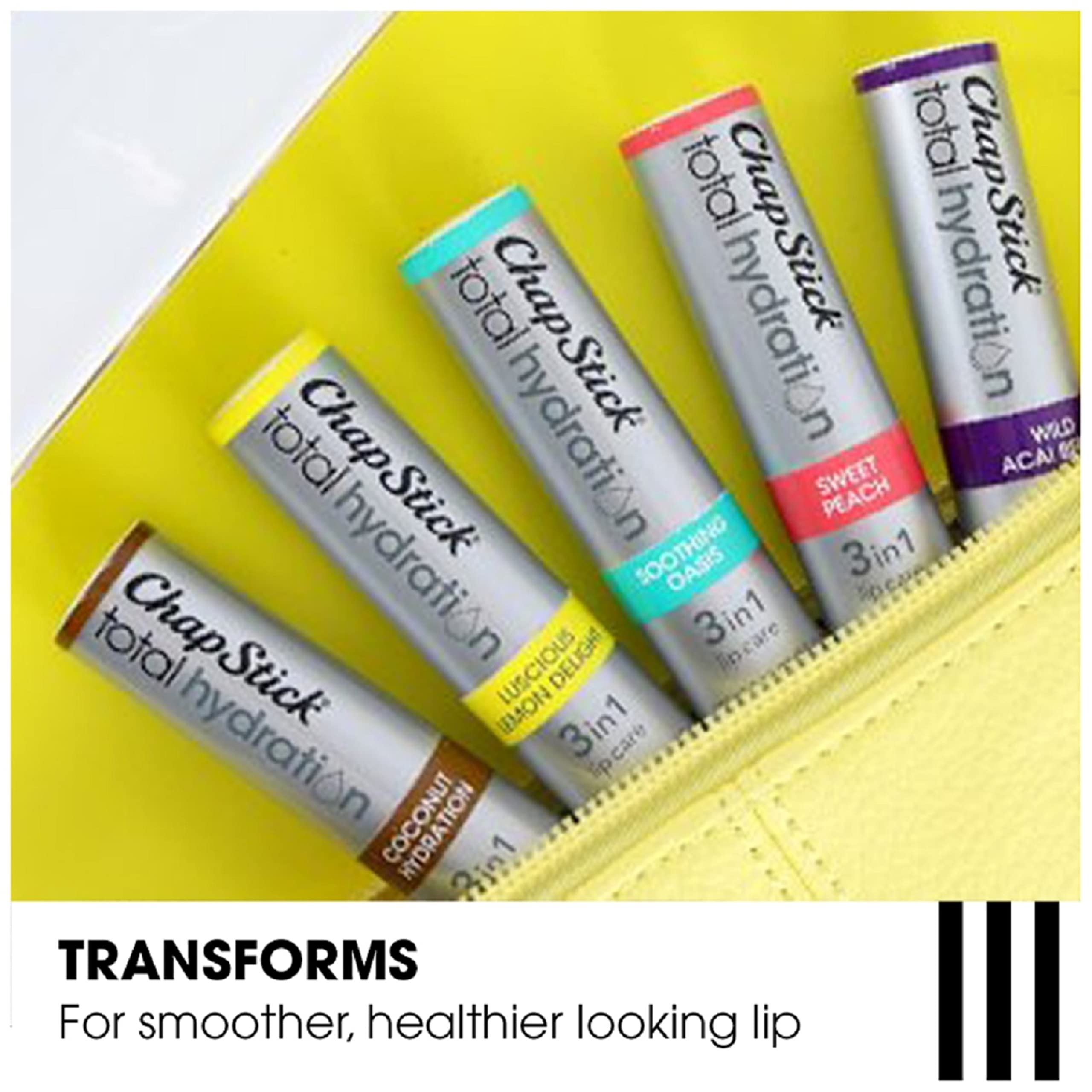 ChapStick Total Hydration Oasis packaging close up as a gift idea