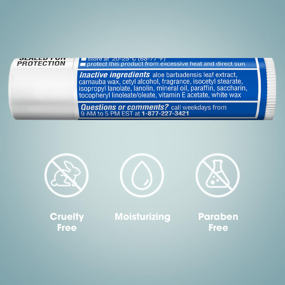 ChapStick unflavored lipbalm usage — versatile, everyday lip care.