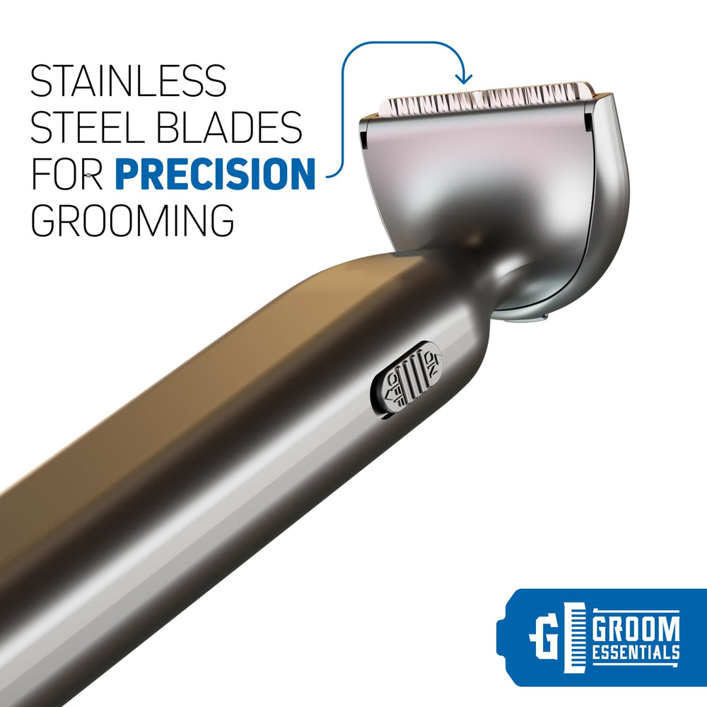 ChargeWorx Back Shaver cordless travel-friendly design fits gym bags and quick touch-ups.