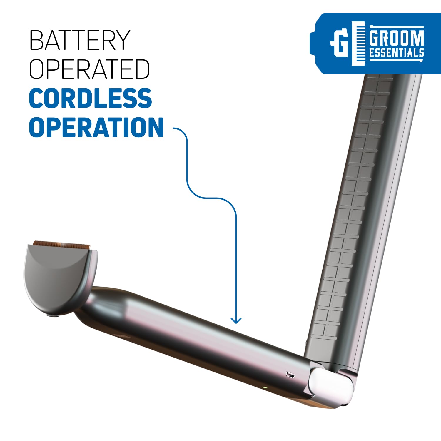 ChargeWorx Back Shaver serves as full-body grooming tool for a clean, well-maintained look.