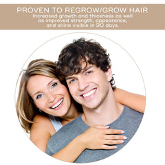 Charismo Dekohair serum dropper applying precise dose to scalp for growth support