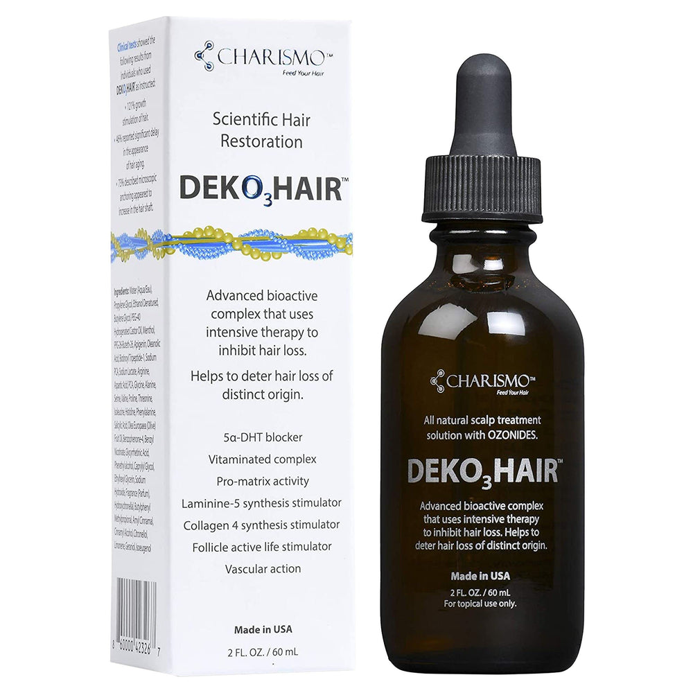 Charismo Dekohair root-volume concept image suggests thicker strands and fuller appearance