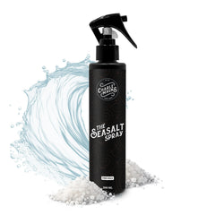 Charlemagne sea salt spray bottle pour highlights texture and easy styling for casual looks.