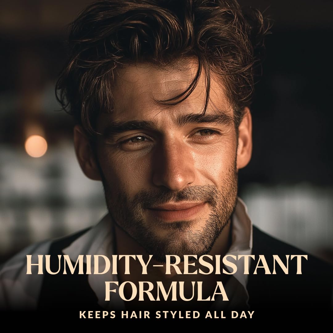 Charlemagne Sea Salt Spray being applied to damp hair for easy texturing.
