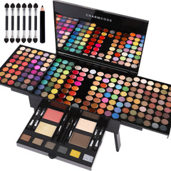CHARMCODE 190 Colors palette cover shows all-in-one makeup kit for versatile looks