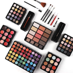 CHARMCODE 94-eyeshadows palette Cerise delivers rich color payoff and blendable textures.