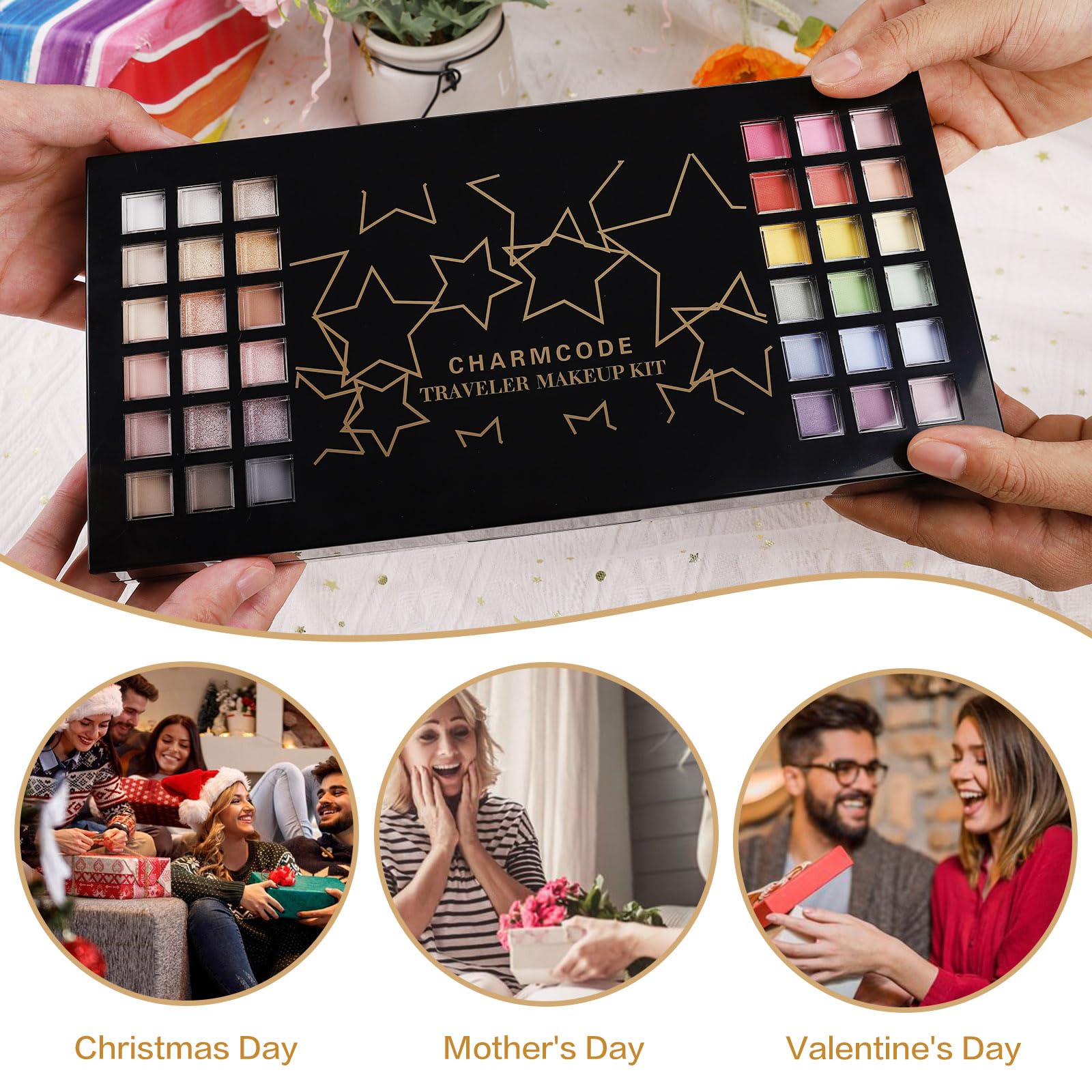 CHARMCODE lip gloss collection provides glossy finishes for subtle or bold smiles.
