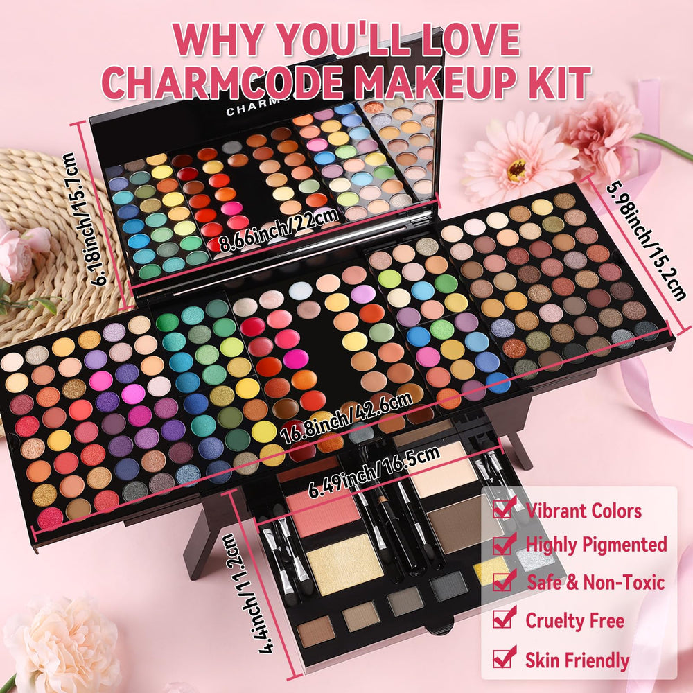 CHARMCODE blush and highlighter pane highlights radiant cheeks and glow