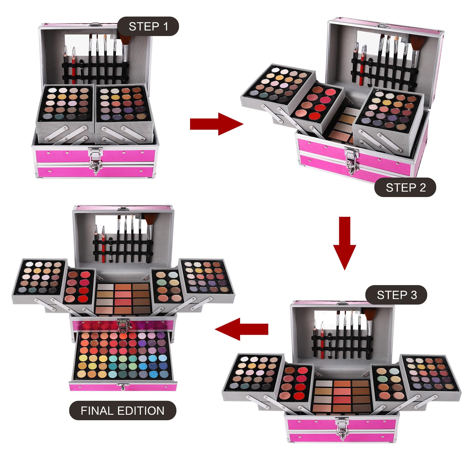 CHARMCODE brow powders blush contour Cerise offer defined features.