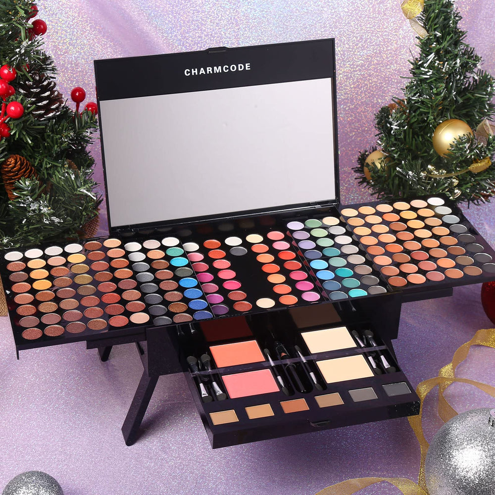 CHARMCODE built-in mirror adds on-the-go makeup and gift-ready appeal