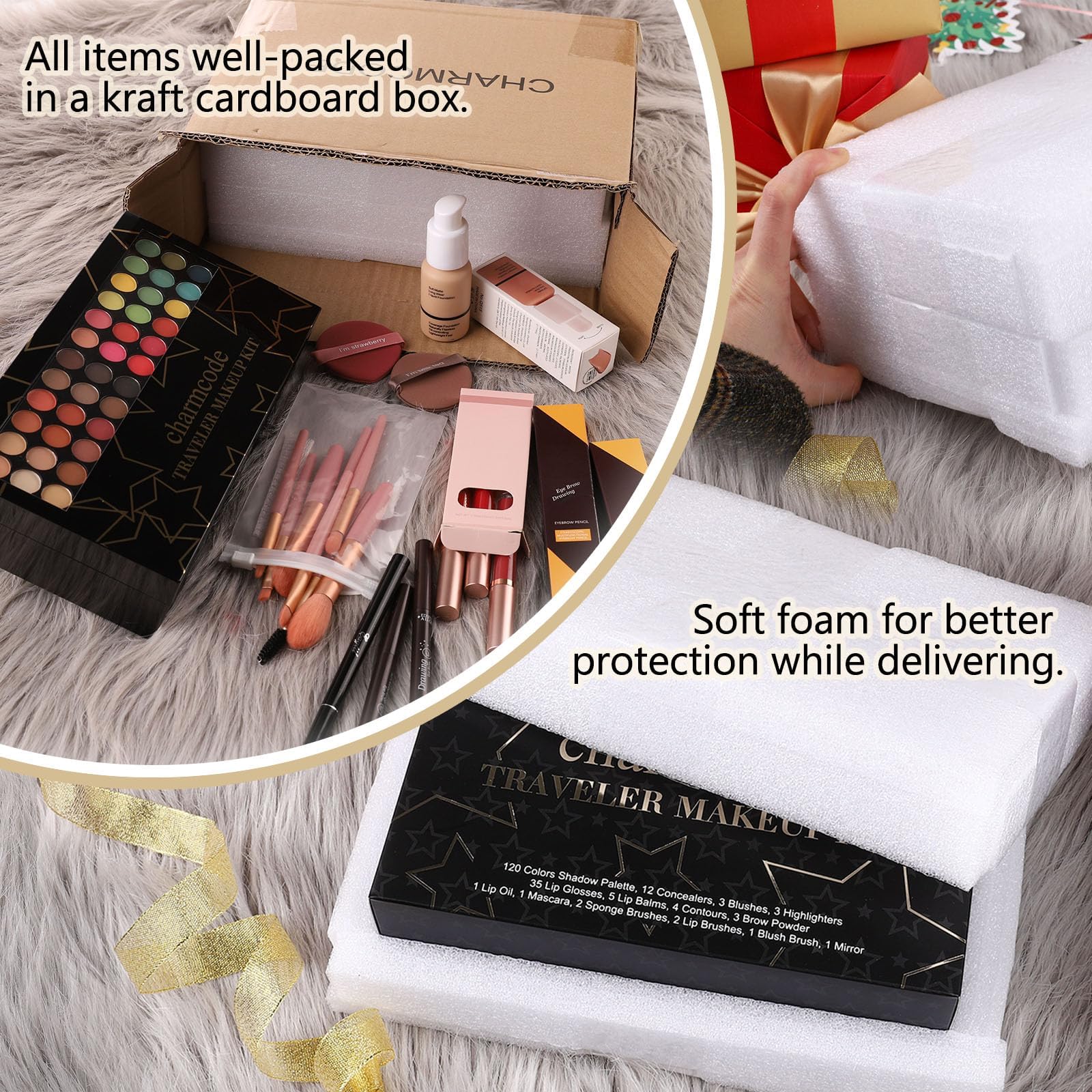 CHARMCODE silky pigment textures enable seamless blending.