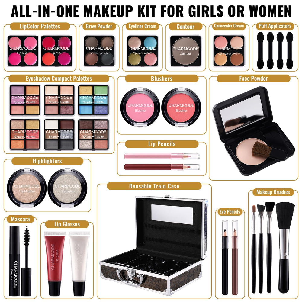 CHARMCODE eyeshadow palette collection highlights versatile shades for matte and shimmer looks