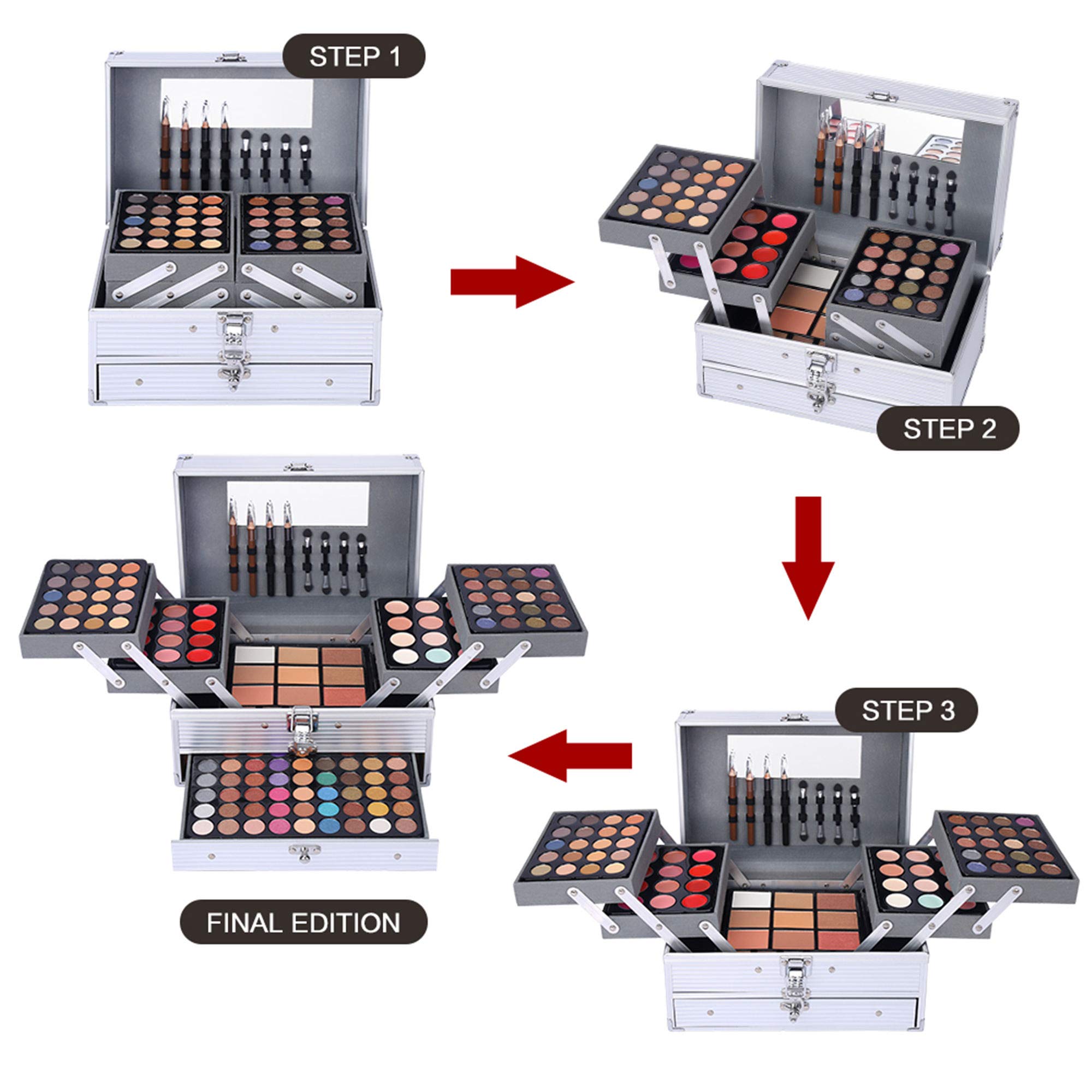 CHARMCODE grey and brown eyebrow pencils for precise natural-looking arches