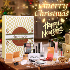 CHARMCODE Advent Calendar interior doors show diverse makeup contents