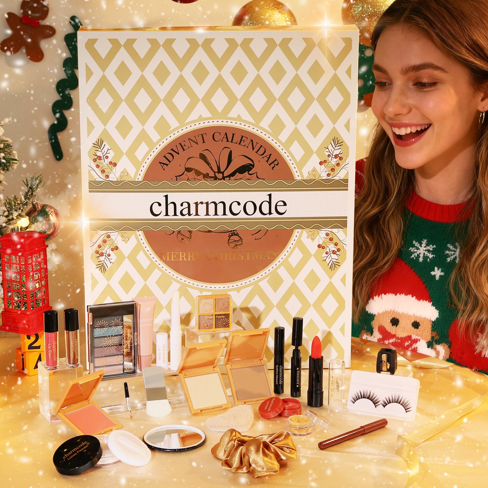 CHARMCODE lip products closeup highlighting creamy textures and finishes