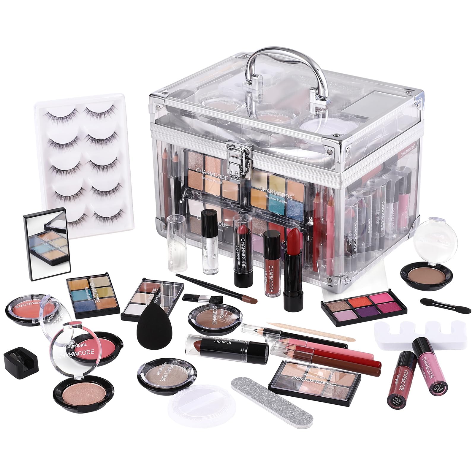 Charmcode makeup kit travel case shown for portable organization and daily touchups