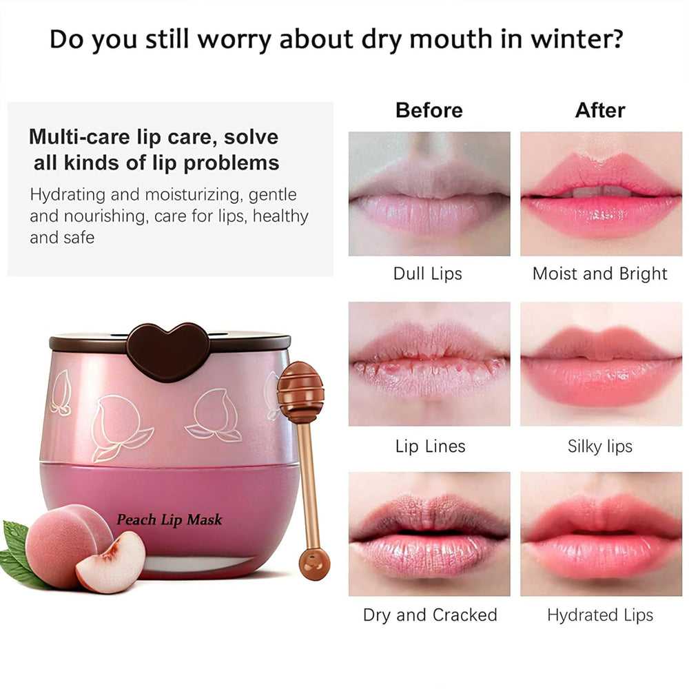 Charm Kiss 8-fruit collection invites comfortable lip care before makeup.
