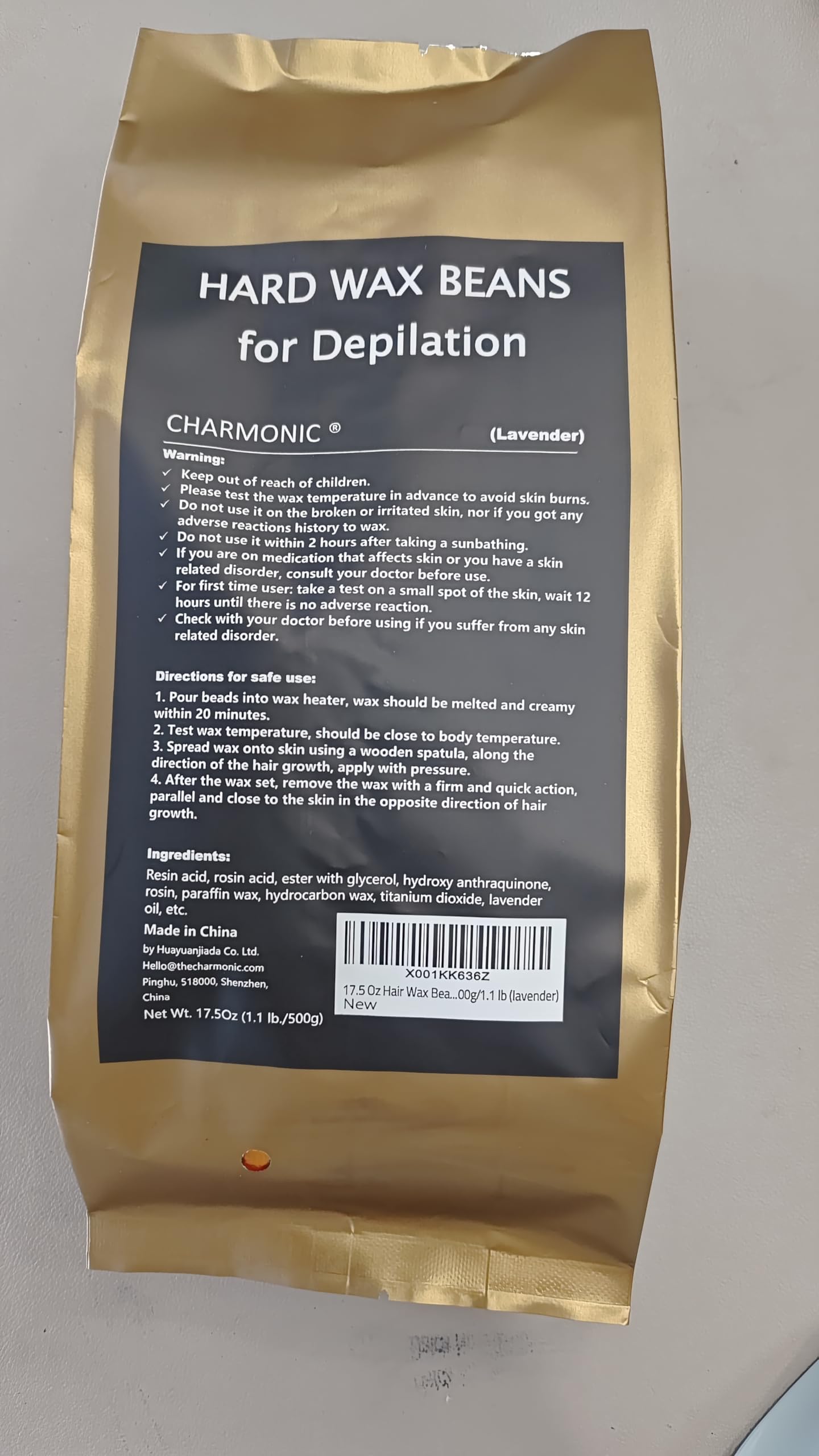 Charmonic European lavender aroma for a spa-like experience