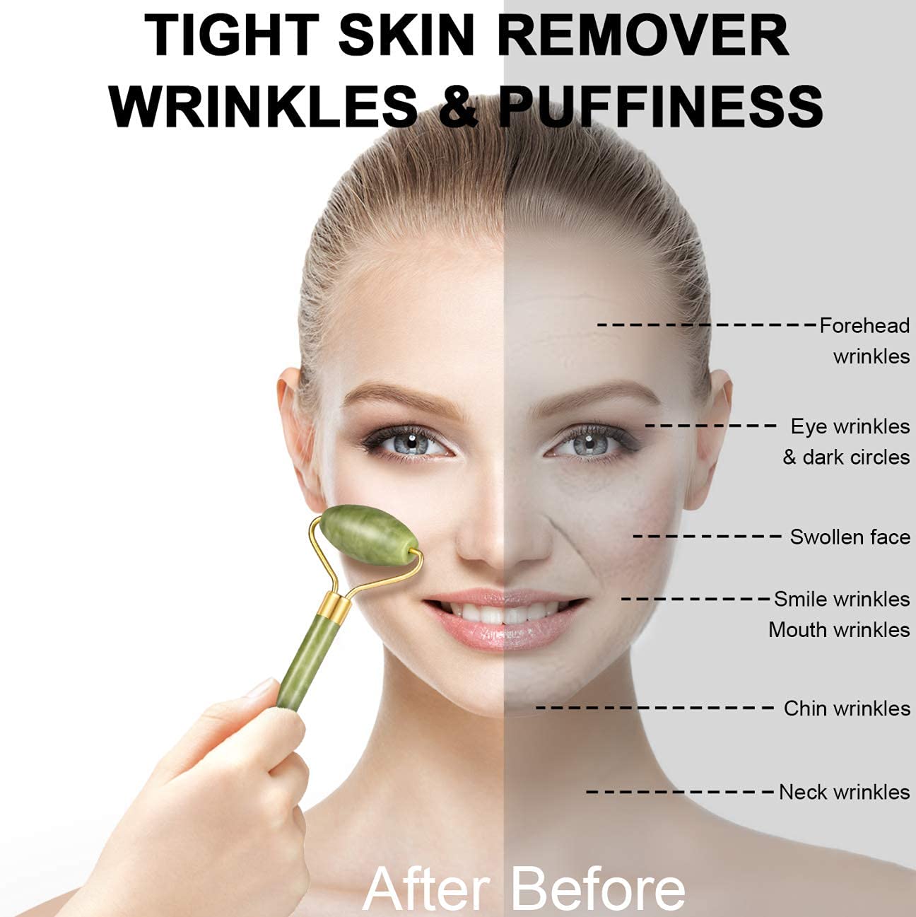 Charmonic gua sha tool promotes facial contouring and toxin release-inspired massage.