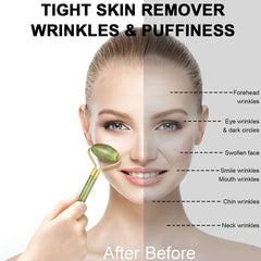 Charmonic gua sha tool promotes facial contouring and toxin release-inspired massage.