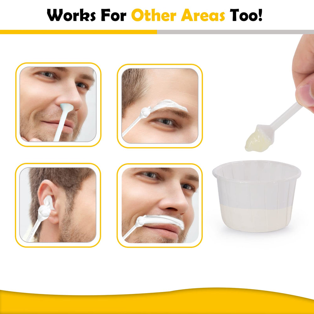 Charmonic nose wax kit long-lasting results emphasize follicle removal for weeks between sessions
