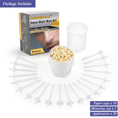 Charmonic nose-wax-kit-natural-wax highlighting gentle, no-scent formula for sensitive noses.