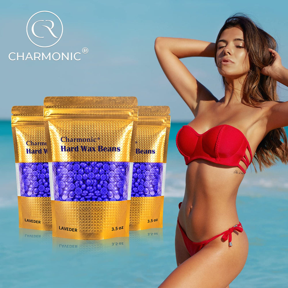 Charmonic wax removal performed parallel to skin for smooth finish