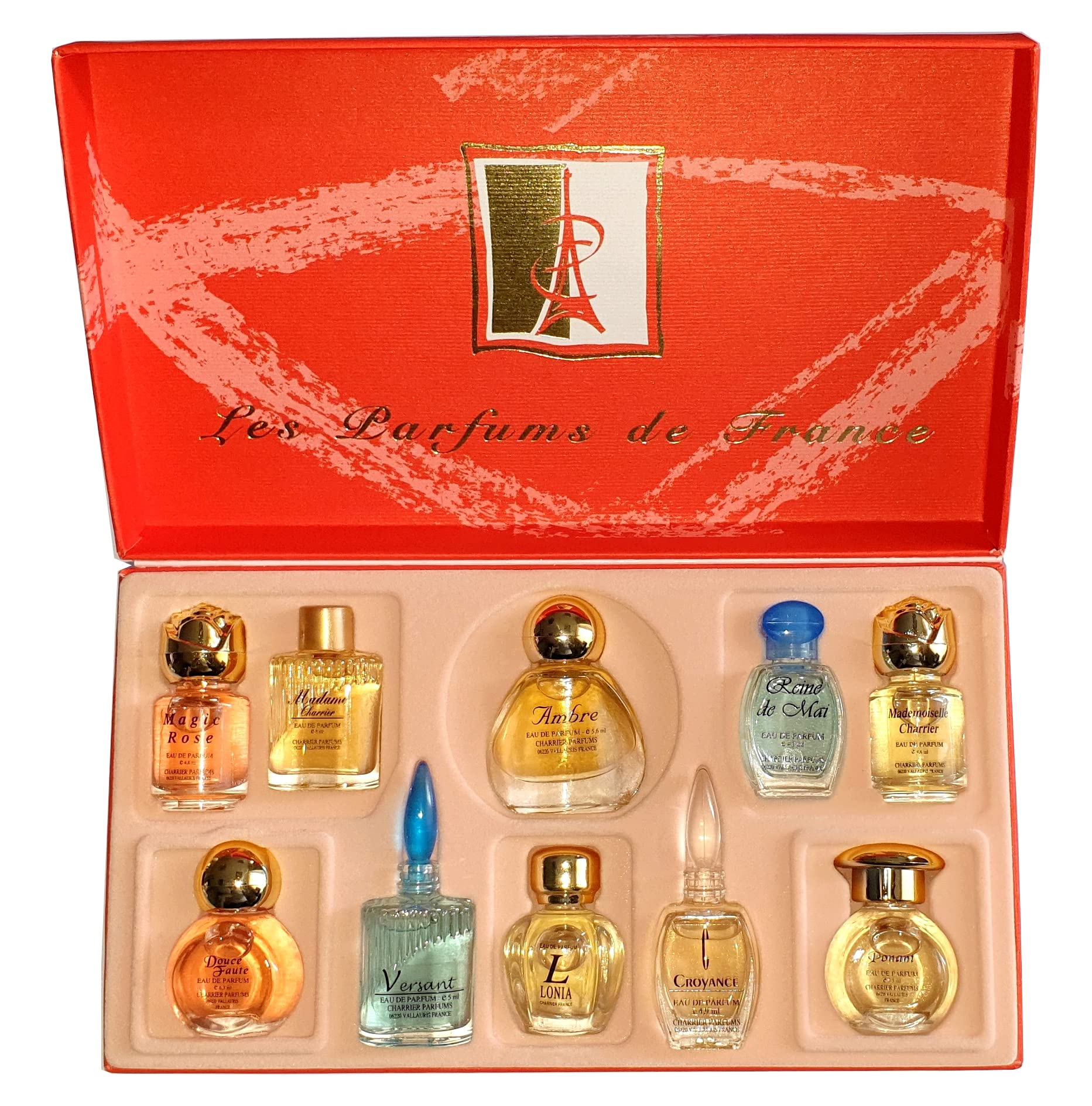 Charrier Parfums magie-rose miniature bottle for romantic daily wear with rose notes