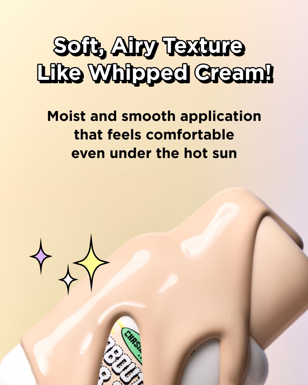CHASIN' RABBITS All About Glow hydration-boost closeup highlights plump, radiant skin.