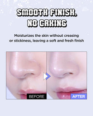 CHASIN' RABBITS All About Glow applying on skin for soft matte finish