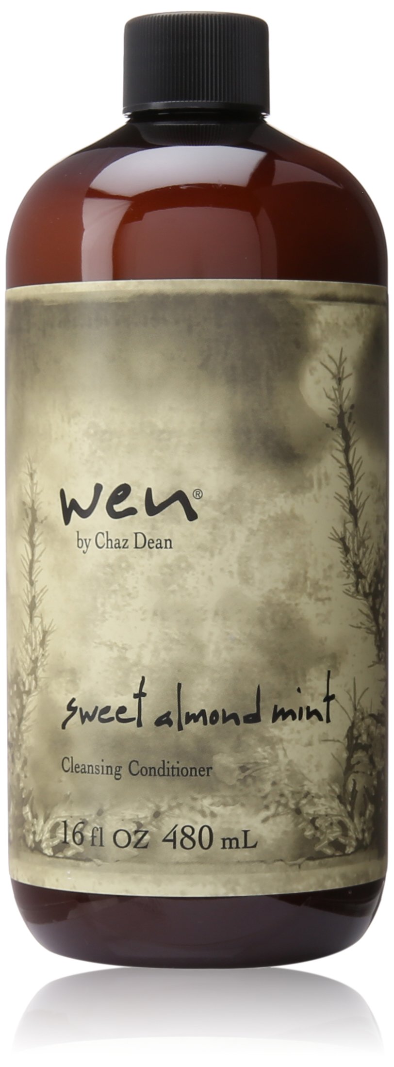 Chaz Dean Wen Cleansing Conditioner Sweet Almond Mint bottle, ideal for lightweight hydration.