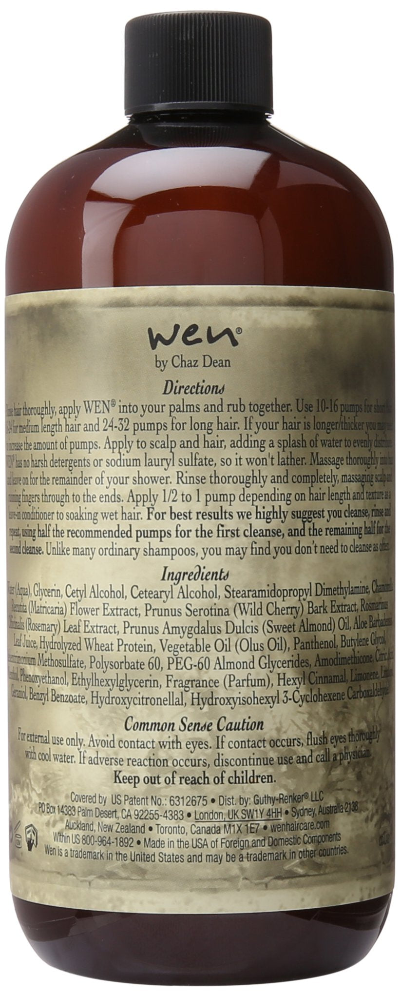 Chaz Dean Wen Cleansing Conditioner Sweet Almond Mint lather, delivers soft, manageable hair.