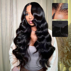 CHEETAHBEAUTY 7x6 glueless wig front view with natural hairline for easy wear.