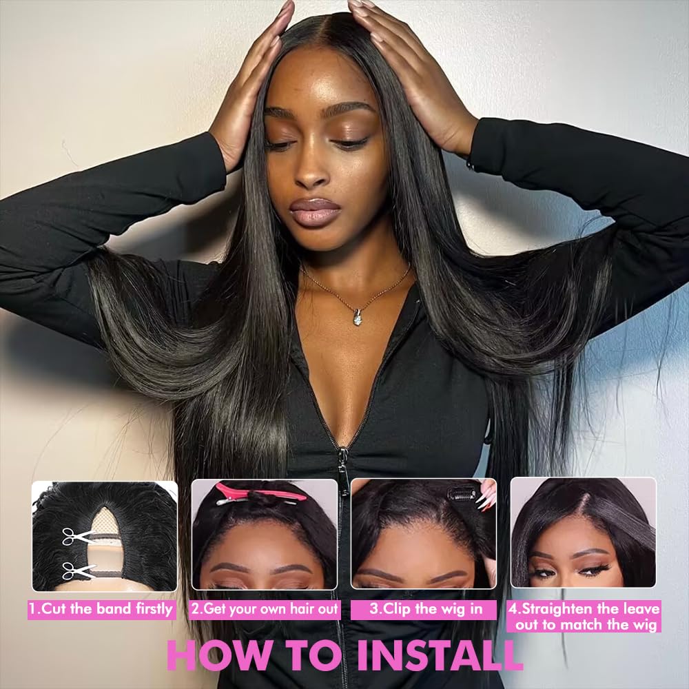 CHEETAHBEAUTY V Part wig bleached-ready shade demonstrated.