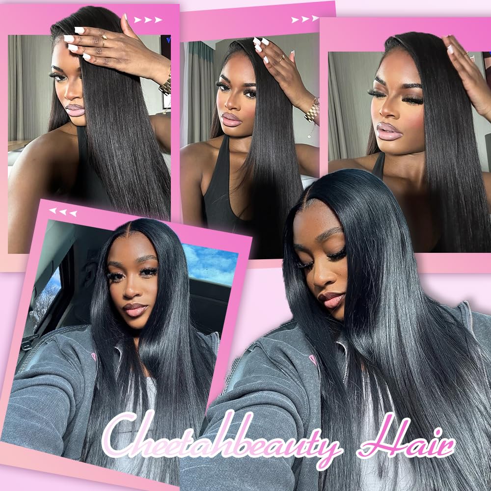 CHEETAHBEAUTY V Part wig styling ponytail or bun option.