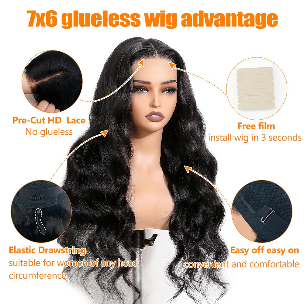 CHEETAHBEAUTY virgin brazilian hair wig cap-detail for comfortable fit and natural movement.