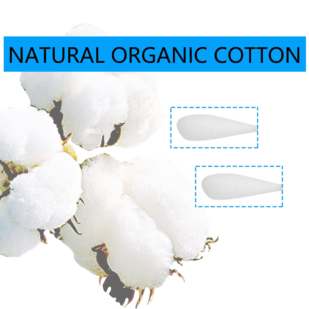Chenchenchen 6-inch cotton swabs sturdy-handle close-up for robust cleaning in tight spots.