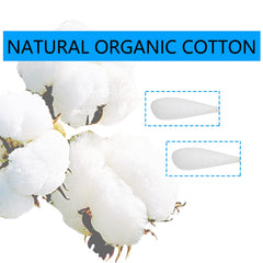 Chenchenchen 6-inch cotton swabs sturdy-handle close-up for robust cleaning in tight spots.