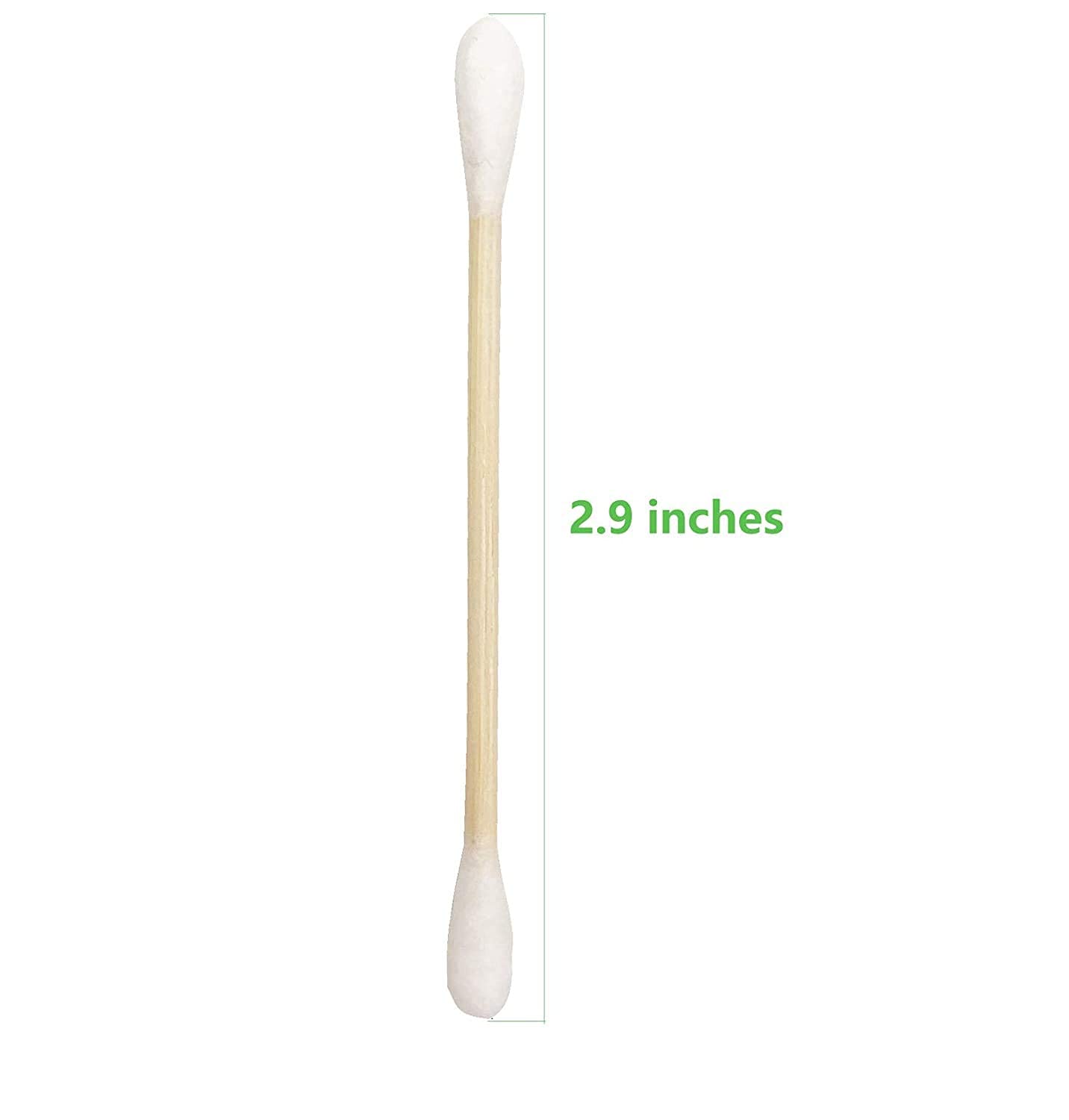 Chenchenchen cotton swabs close-up of soft tips for gentle use