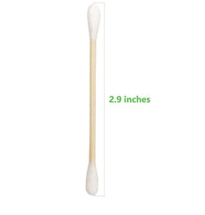 Chenchenchen cotton swabs close-up of soft tips for gentle use